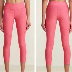 Outdoor voices warmup leggings in flamingo pink size small